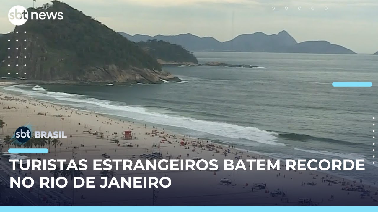 Rio de Janeiro bate recorde de turistas estrangeiros em 2025 | #SBTBrasil