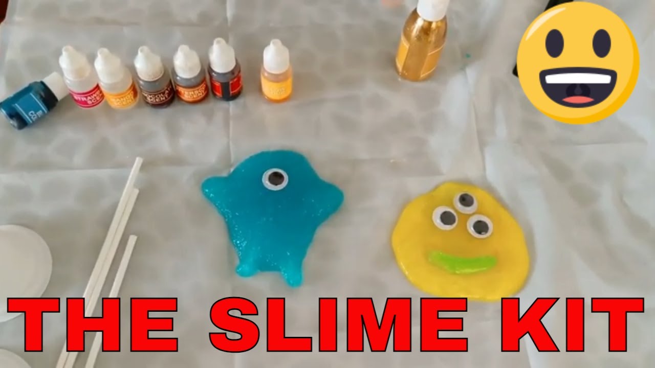 Ultimate Slime Kit - Unboxing and Slime Making