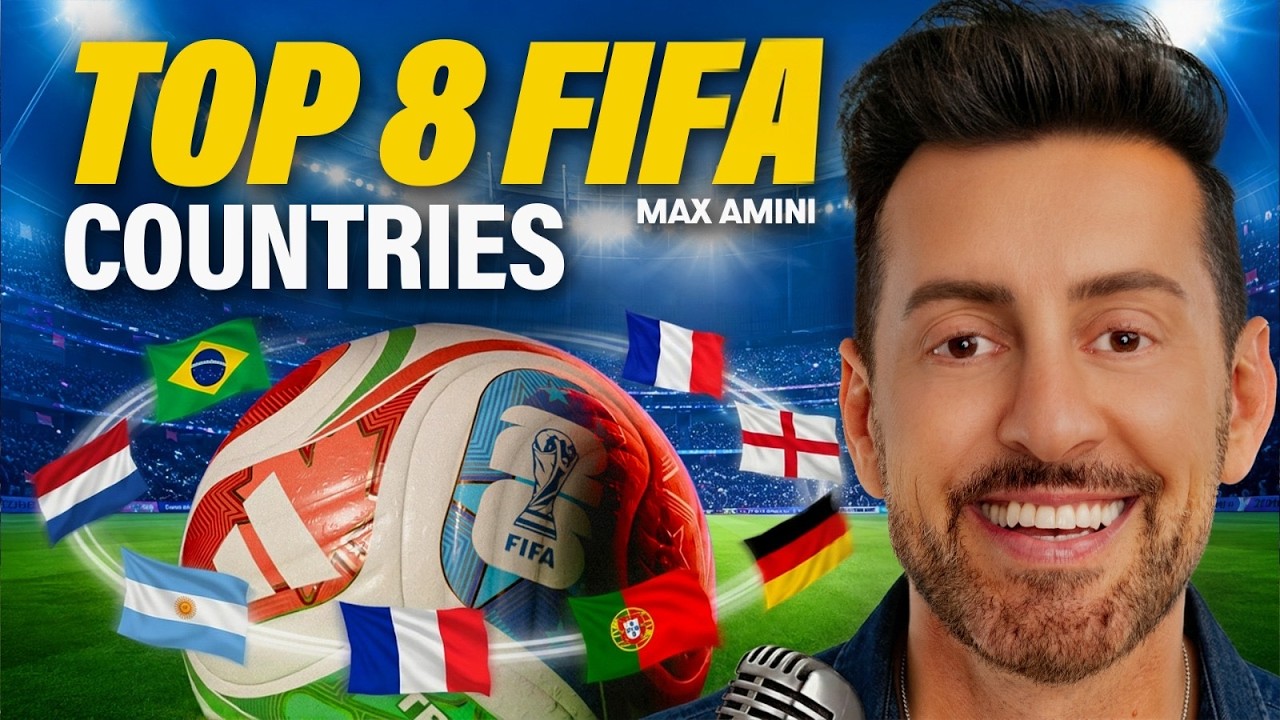 Top 8 FIFA Countries | Max Amini | Stand-up Comedy