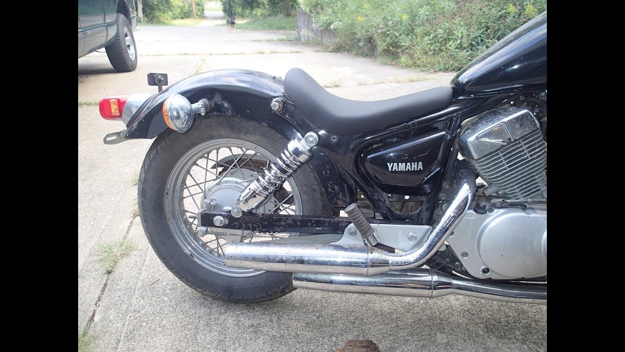 Yamaha Virago 250 XV250 2000 года, часть 9: Как переделать и восстановить сиденье