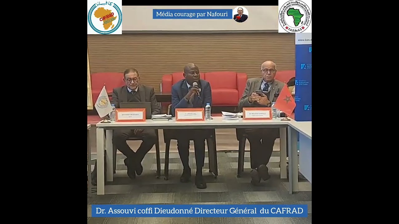 Mr Steven H&ouml;fner Repr&eacute;sentants R&eacute;sident fondatiion Konrad_ Adenauer_ Stiftung 