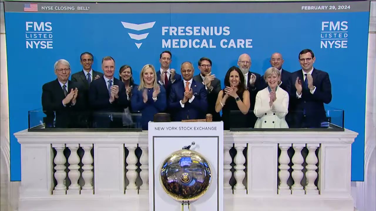 Fresenius Medical Care AG (NYSE: FMS) Rings The Closing Bell&reg;