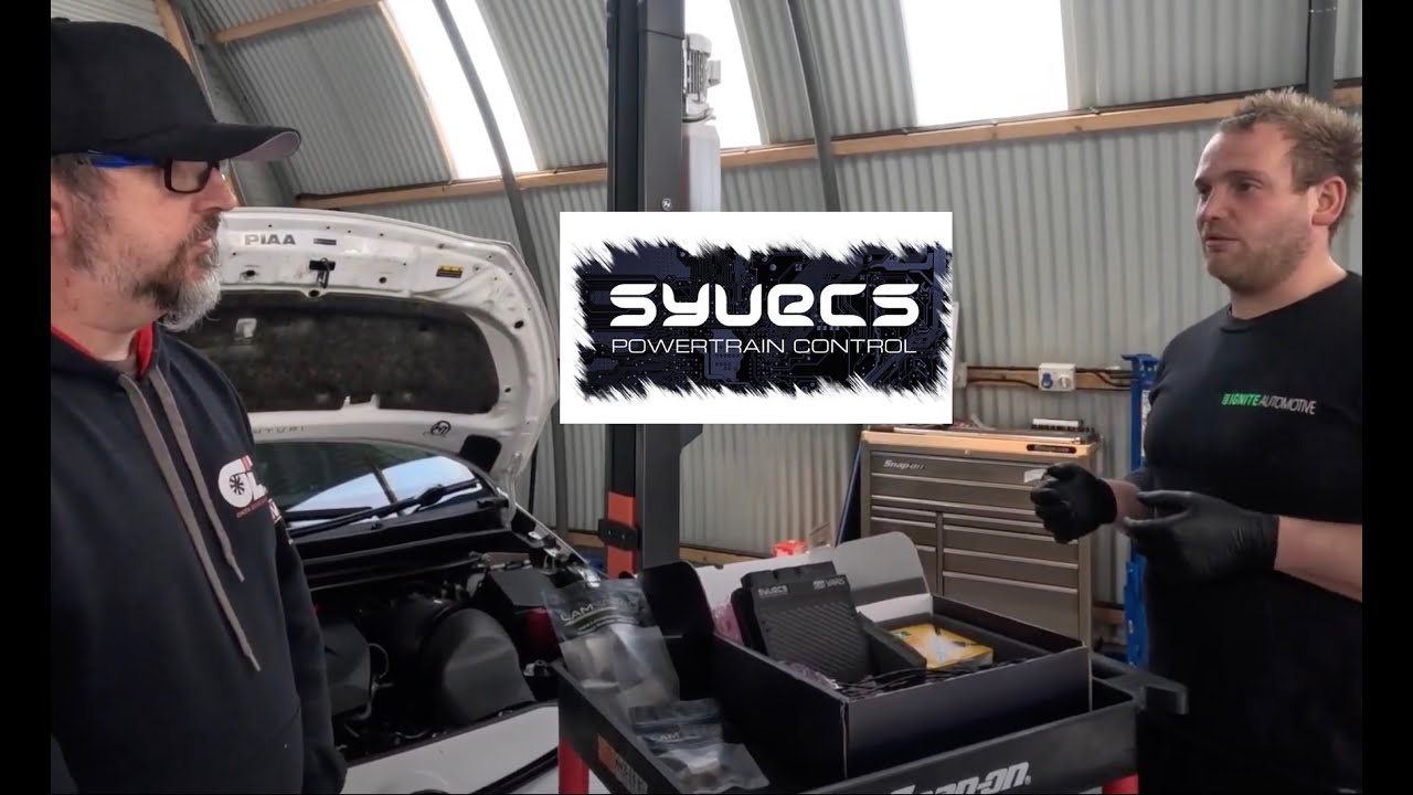 Syvecs stand alone ECU for the GR Yaris big turbo build
