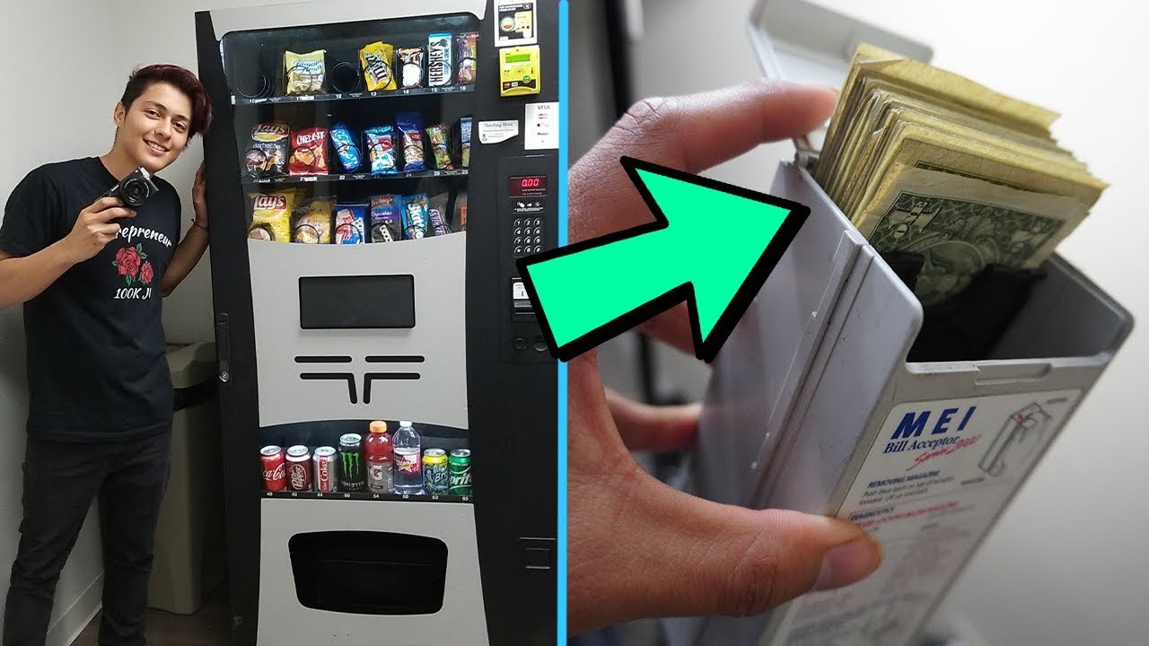 How Much MONEY Did We Collect From Our NEW VENDING LOCATION?!