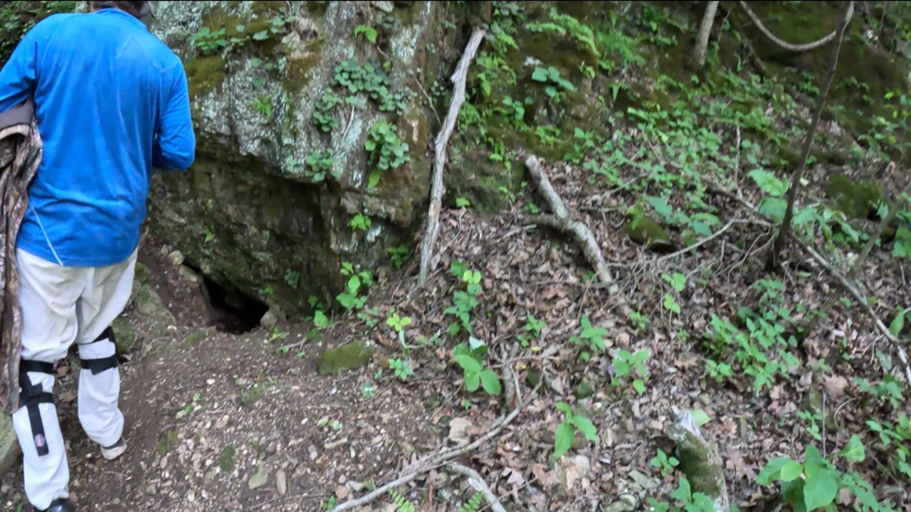 Man Digs Open Spring Cave In His Backyard And We Explored It
