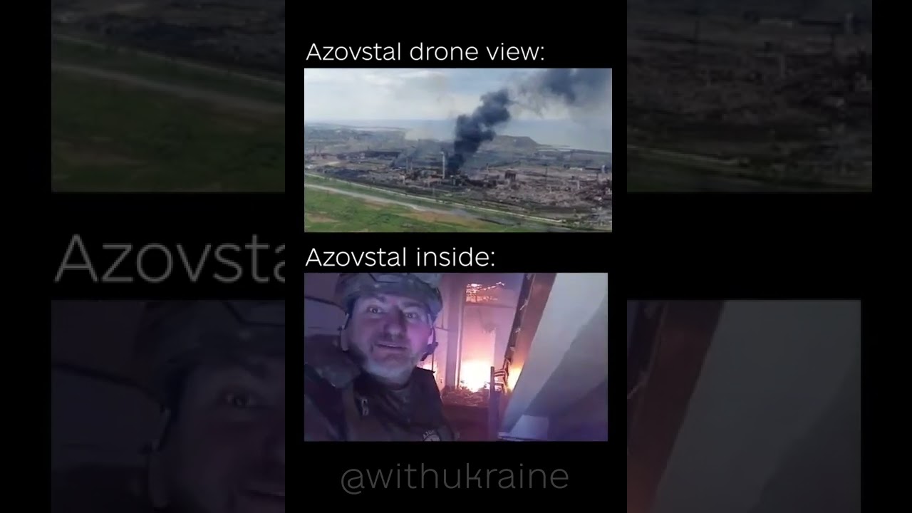 Azovstal inside and outside. May 11, 2020