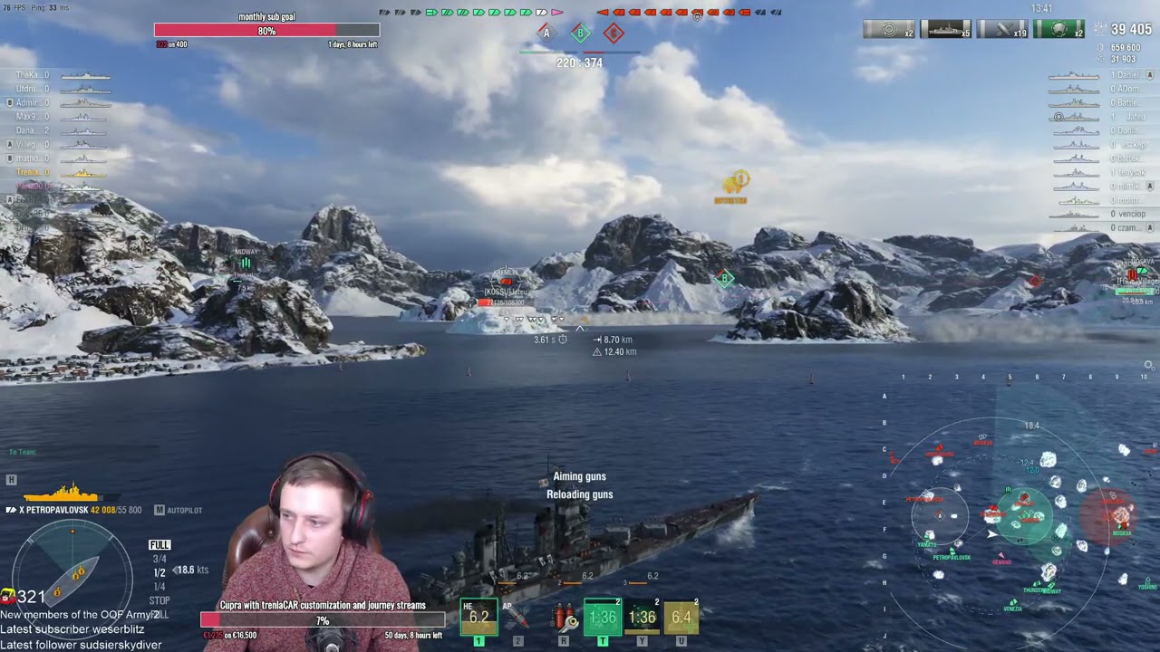 THE MOST OVERPOWERED CRUISER IN THE GAME - Petropavlovsk in World of Warships - Trenlass