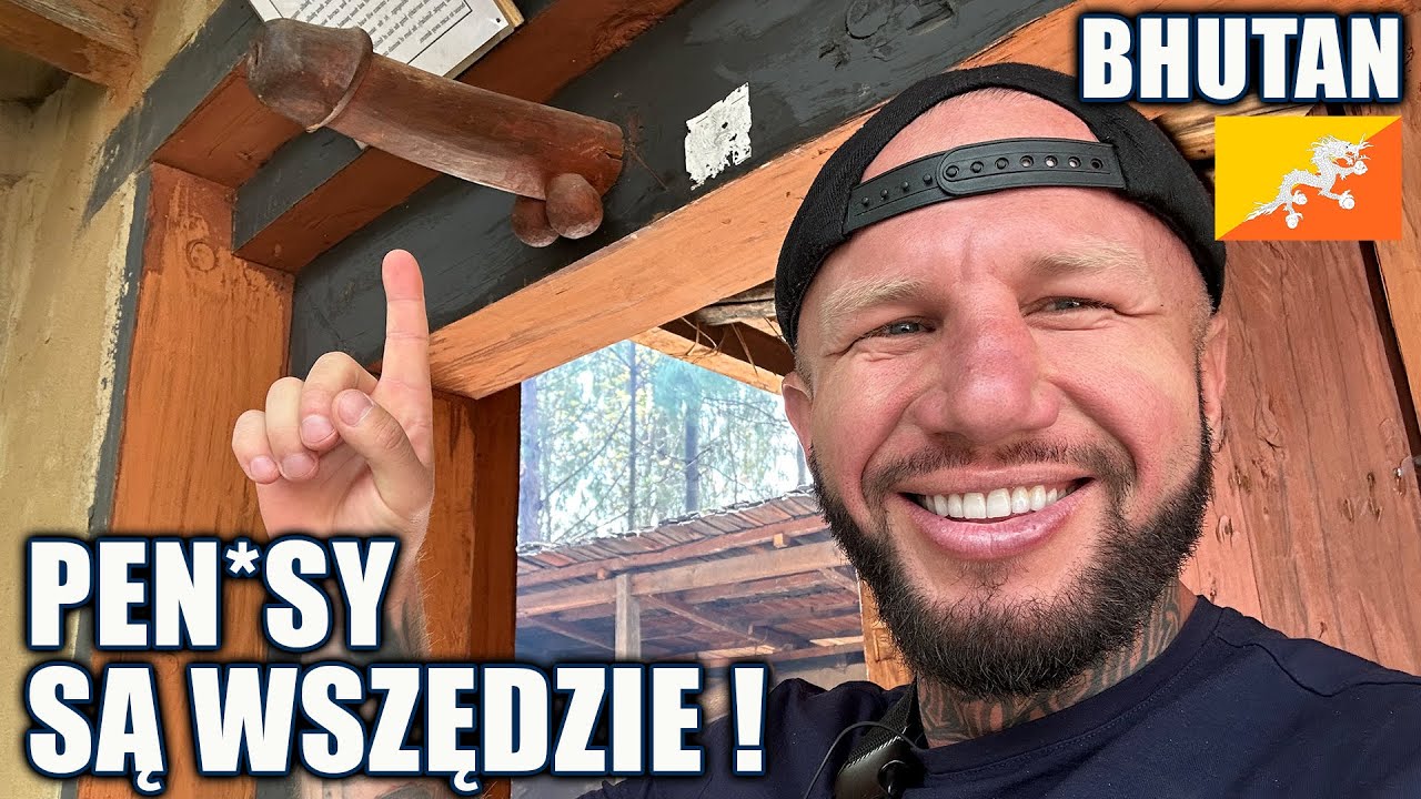 BHUTAN - Nie zgadniecie co przynosi szczęście w tym KRAJU! Pr&oacute;bujemy lokalnego BIMBERKU i zwiedzamy!