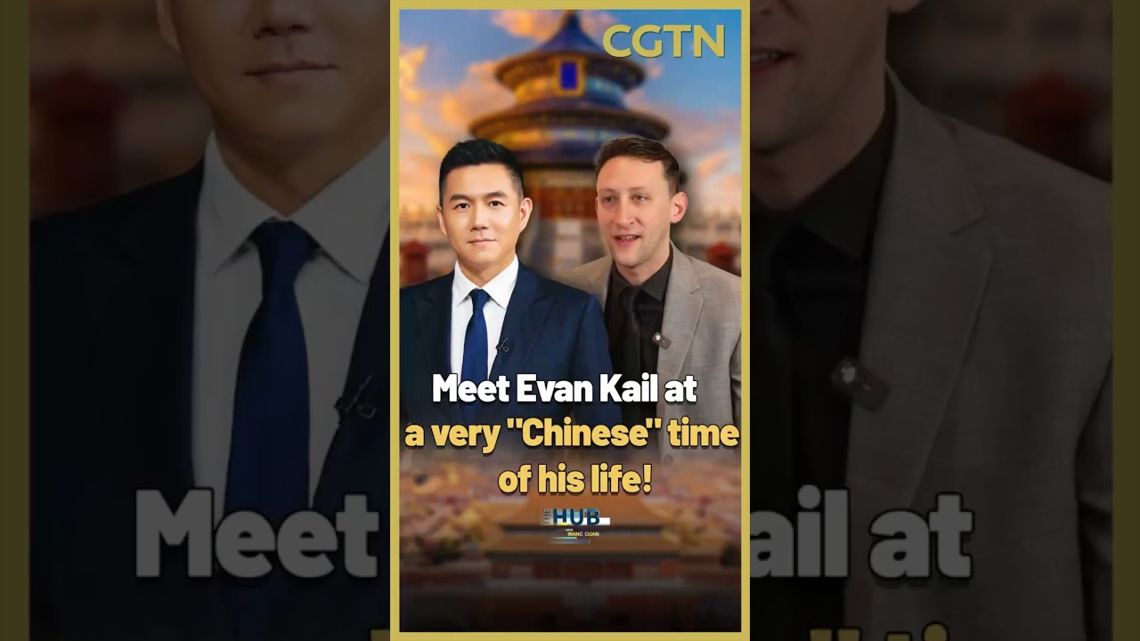 Meet Evan Kail at a very 'Chinese' time of his life!