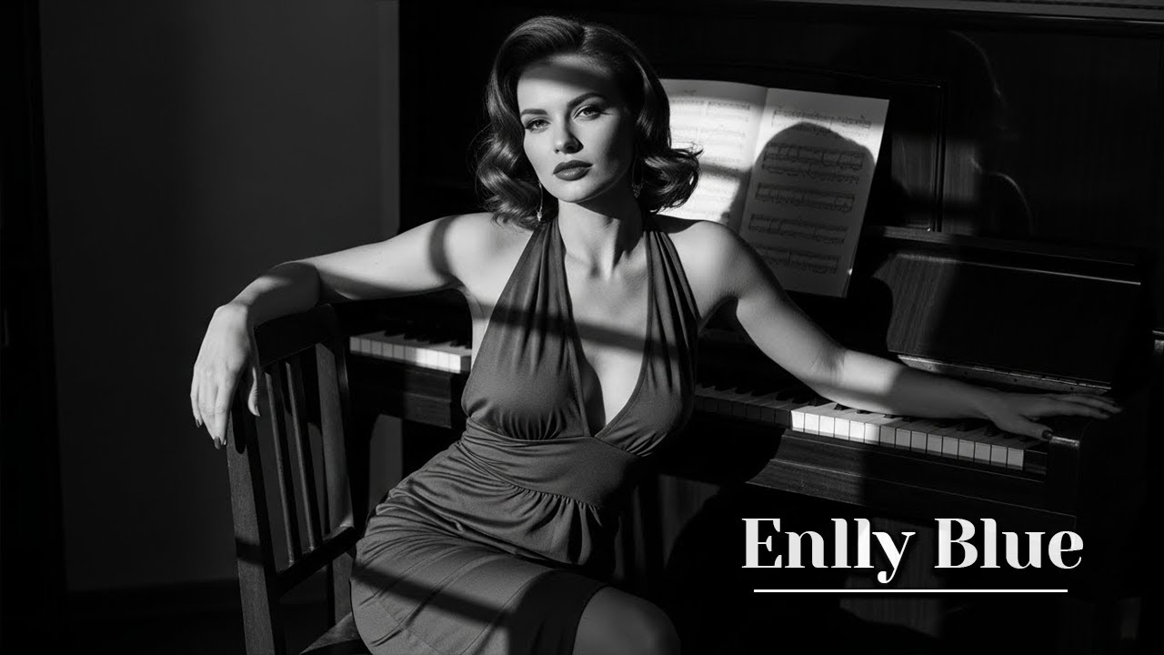 Enlly Blue - Firelight & Whiskey | Soul Blues Groove (Retro Club Jam, 1950s Bar Blues Style)