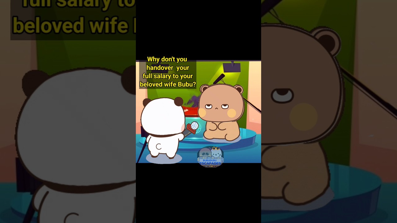 Dudu's TV show gone wrong😂|| Bubu Dudu video || Peach goma cartoon || #bubududu #ytshorts #peachgomu