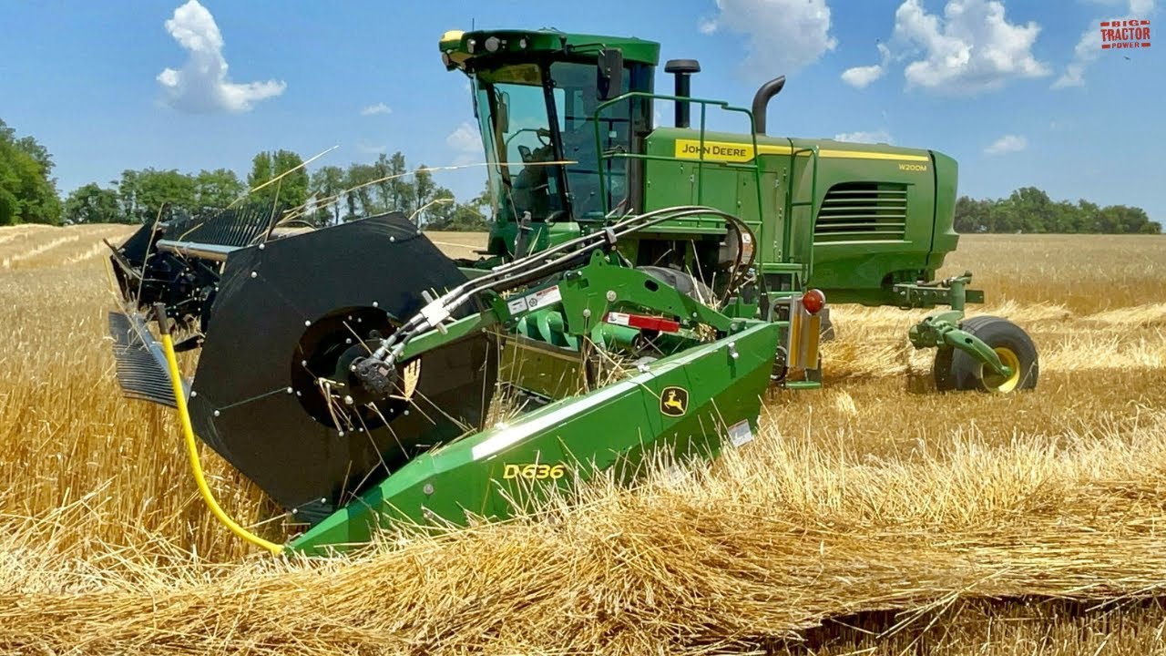New JOHN DEERE W200M Windrower