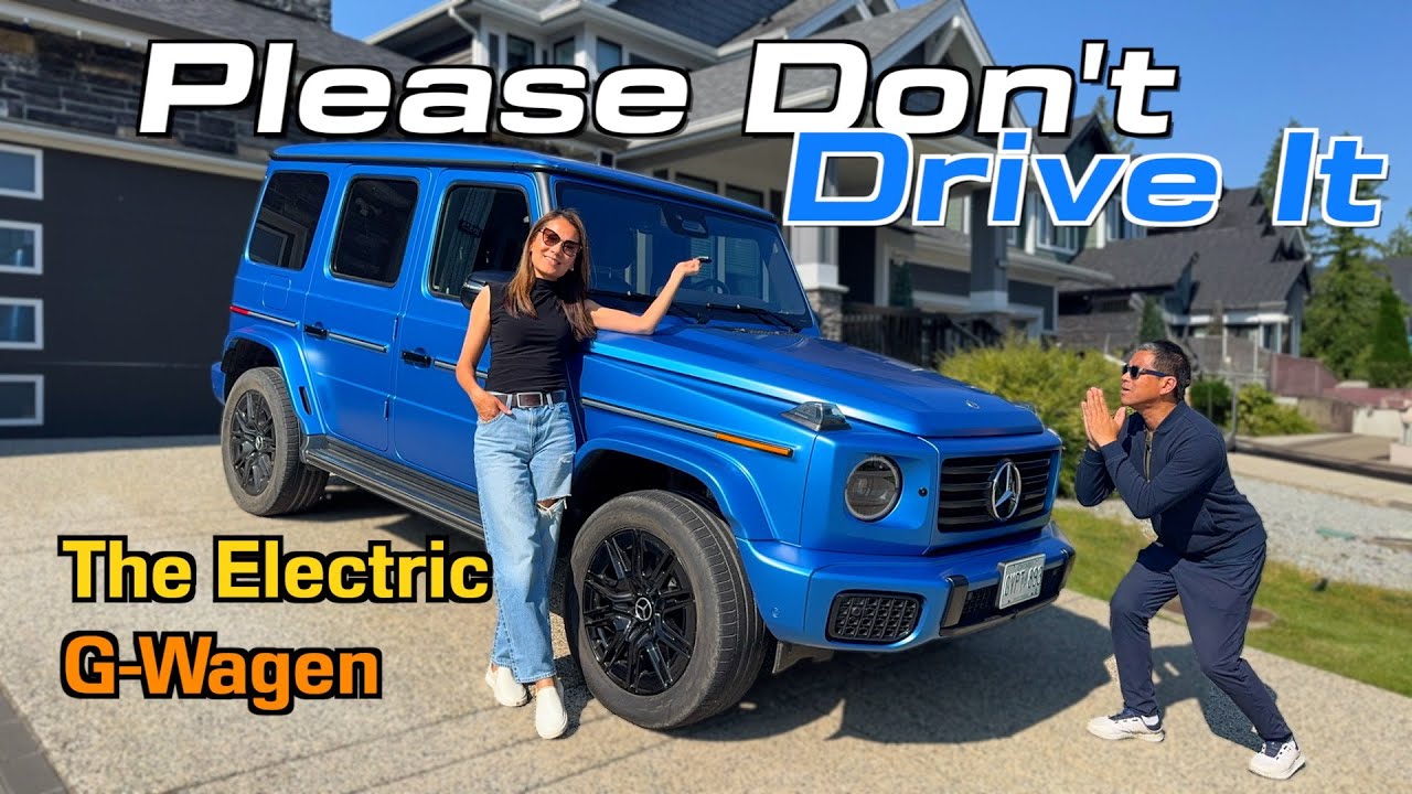 2025 Mercedes G580 +EQ  Technology / OMG She's in LOVE 😍