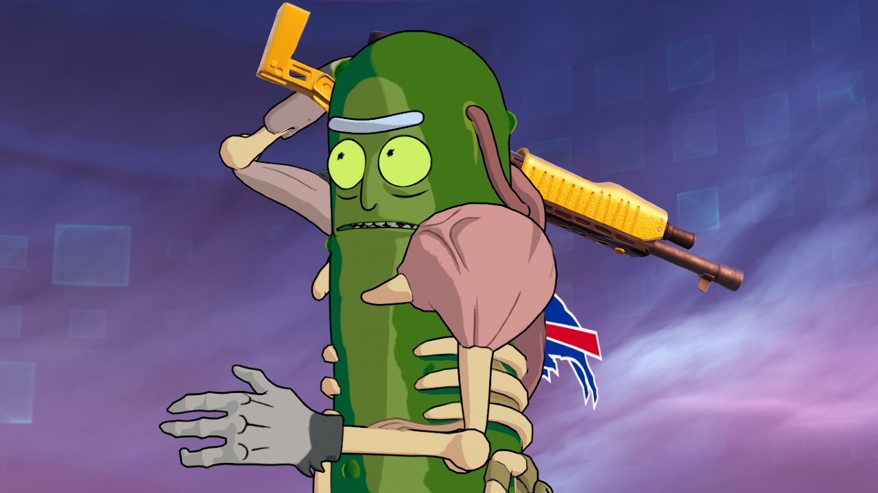 Pickle Rick Peaked in Fortnite