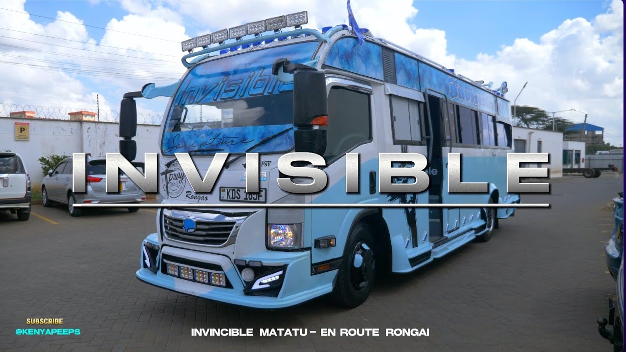 INVINCIBLE MATATU:  a real masterpiece on wheels 