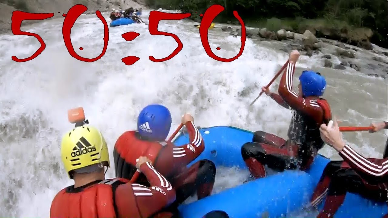 Chance 50:50 dass es aufgeht ... | Rafting Tour auf der Ötztaler Ache | Area 47