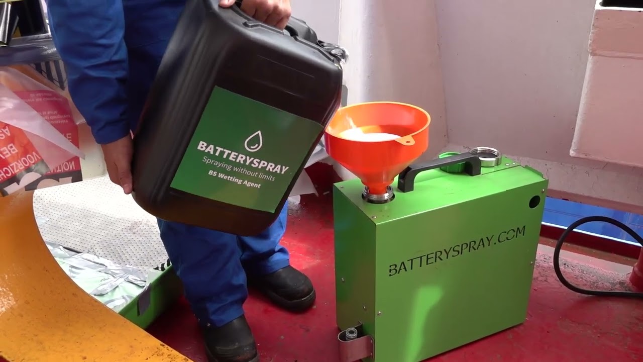 Batteryspray Method in action