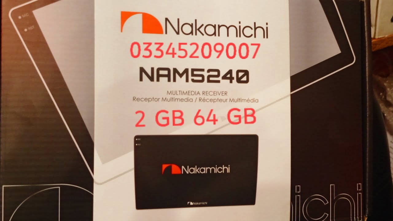Nakamichi NAM5240 2 GB 64 GB original 