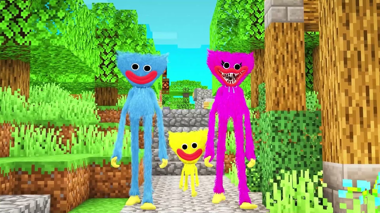 La Famiglia COMPLETA Di HUGGY WUGGY! - Minecraft ITA