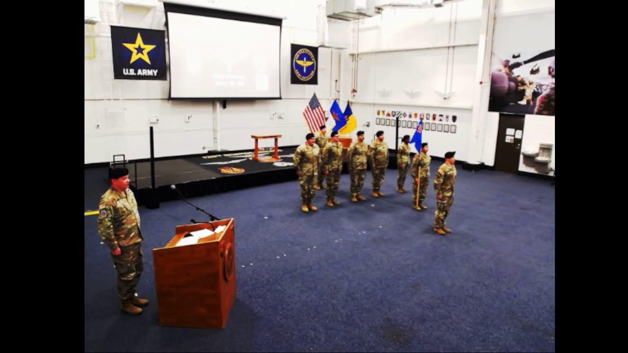 HHC/128TH Change of Command