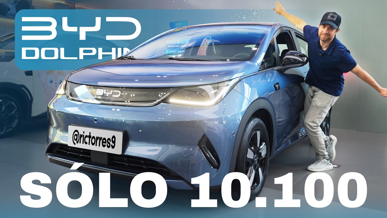 BYD renueva el Dolphin y no es solo estética: mejor aerodinámica, mejor suspensión y carga rápida