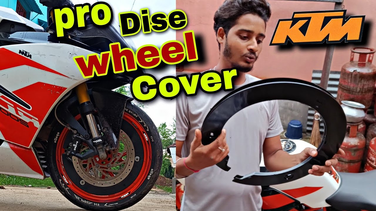 How to Install🤩 Pro Dise Wheel Cover 🔥On Ktm rc 200 #ktmrc200 #ktm#viral #rc200 #bangalimotobloge