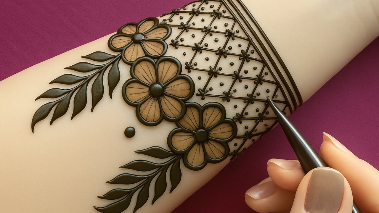 New Floral Mehndi Design ll Full Hand Mehndi Design ll Front Hand Mehndi Design ll Mehndi Design