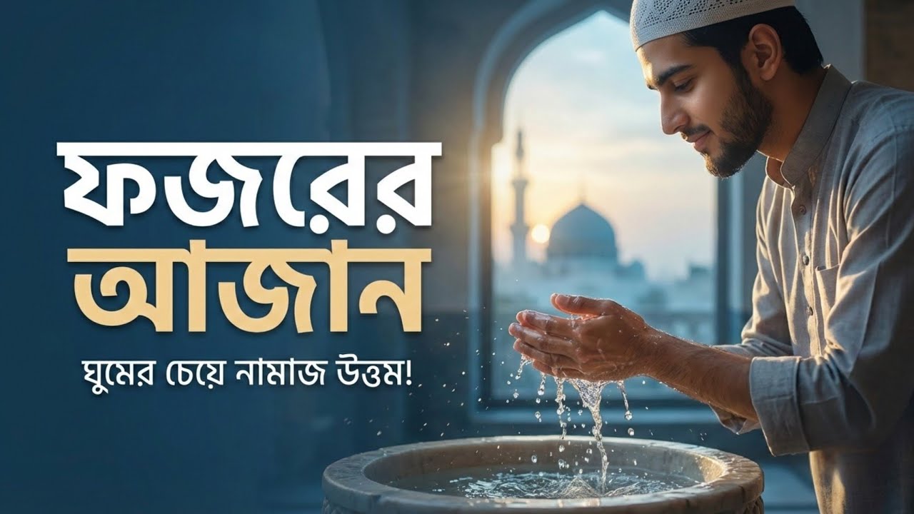 Fojorer Azan | ফজরের আজান | Emotional Morning Nasheed 2026 | No Music | ShurBrikkho