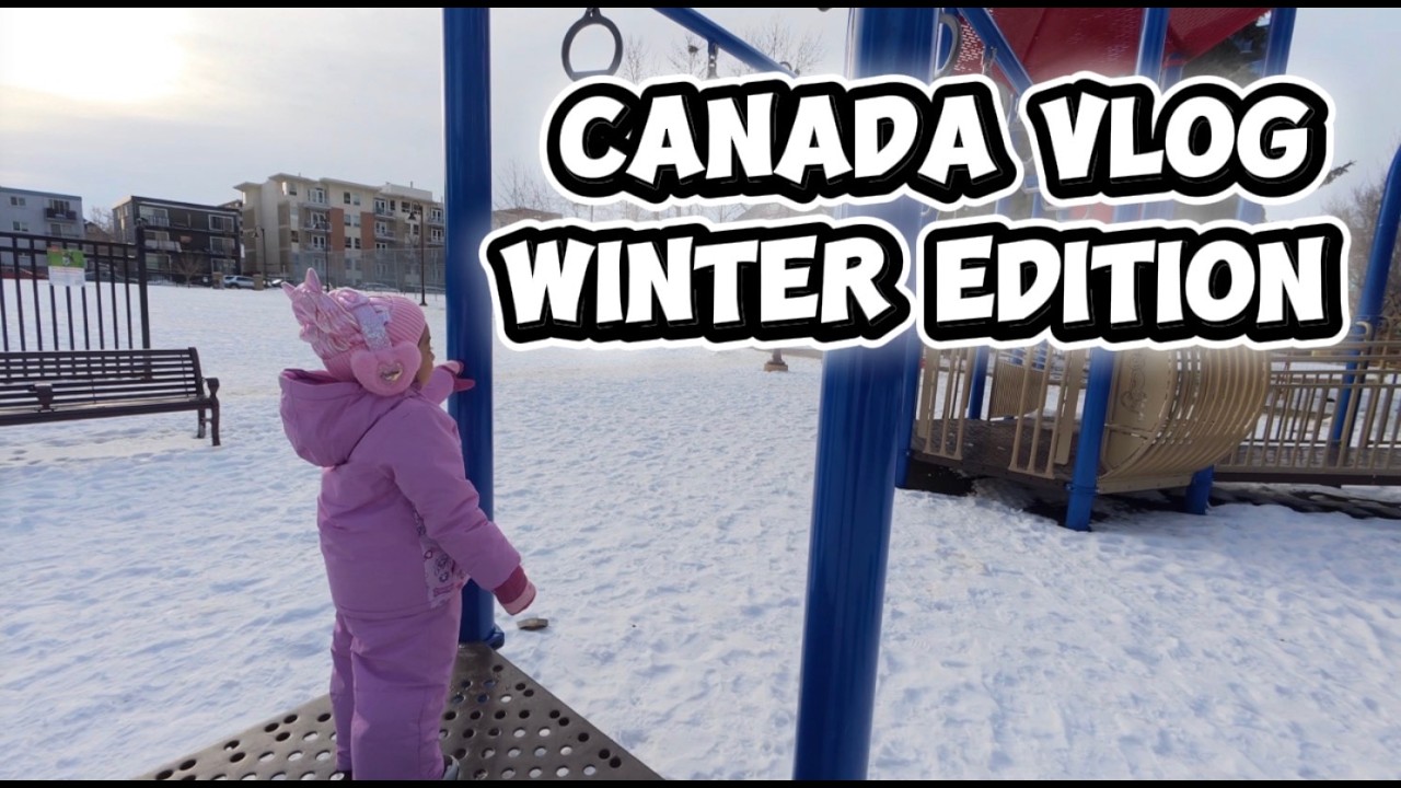 (Part 1) Winter vacation in Alberta Canada. [dailyvlogs]