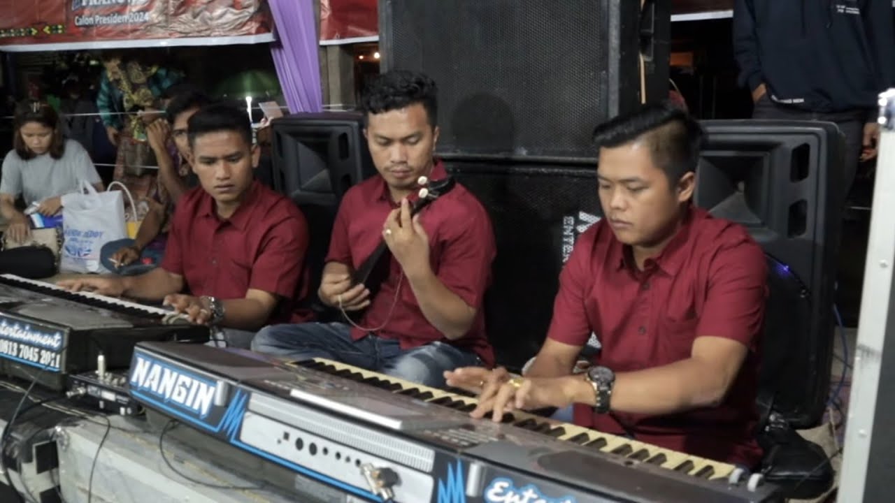 PART 1 KERJA TAHUN TERBARU 2023 CERUMBU SIMALEM | ADU PERKOLONG-KOLONG RAS ARON ANAK KUTA