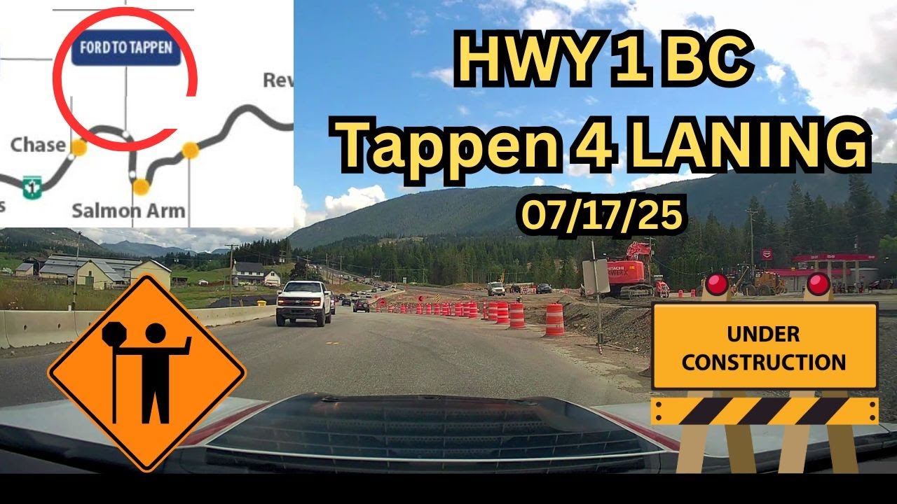 Tappen Four-Lane Upgrade &ndash; Trans-Canada Highway in BC