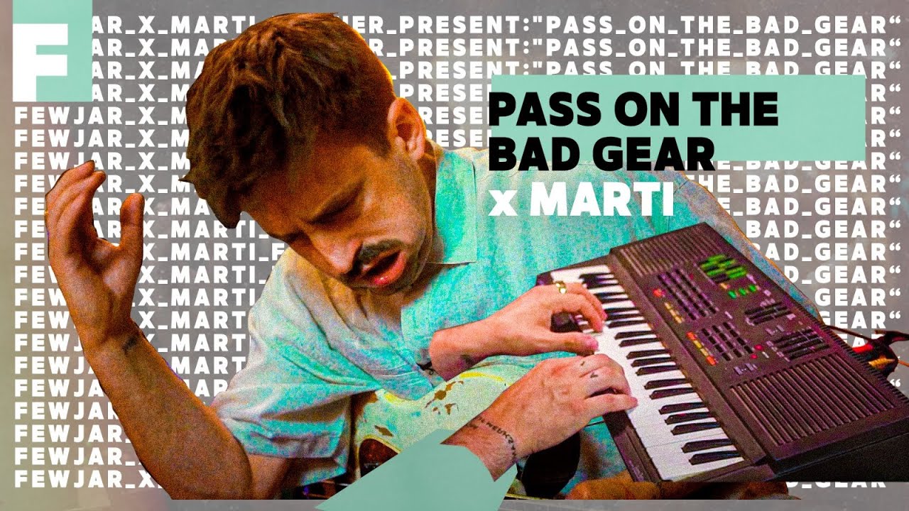 Nur mit 80s BILLIG-KEYBOARD einen Song schreiben? | PASS ON the BAD GEAR mit @Marti Fischer