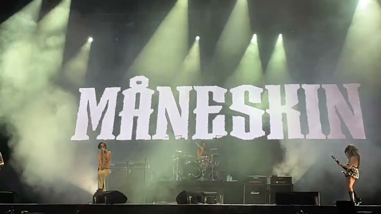 Måneskin - I Wanna Be Your Slave (Live From İstanbul KüçükÇiftlik Park - 23/07/2022)
