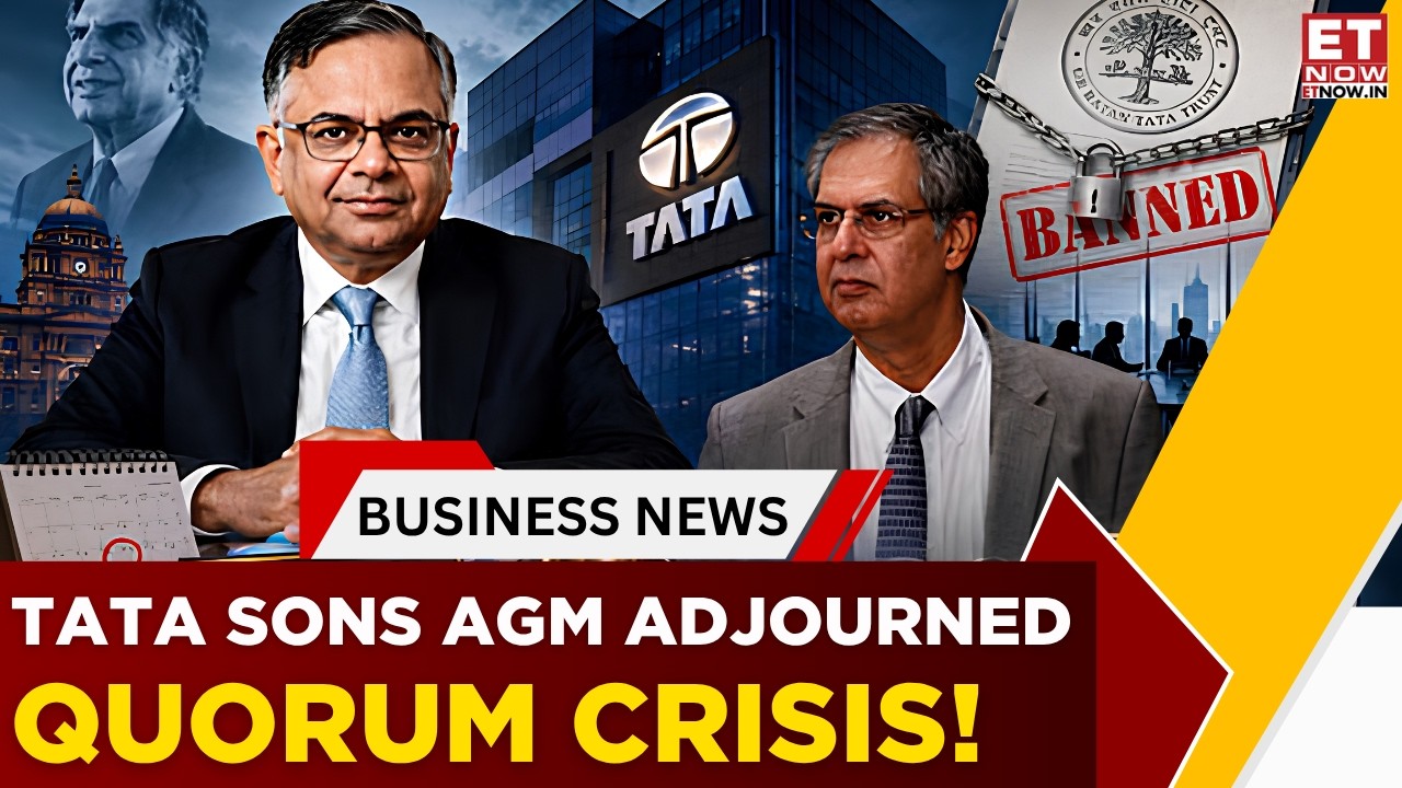 Годовое собрание акционеров Tata Sons отложено из-за отсутствия кворума: что спровоцировало кризи...