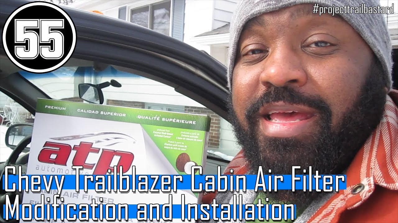 2003 Chevy Trailblazer Cabin Filter Modification and Installation