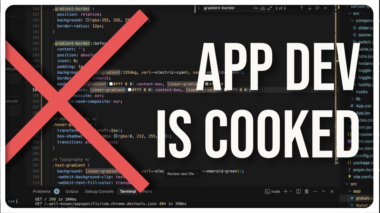 Is the Future of App Development Cooked?