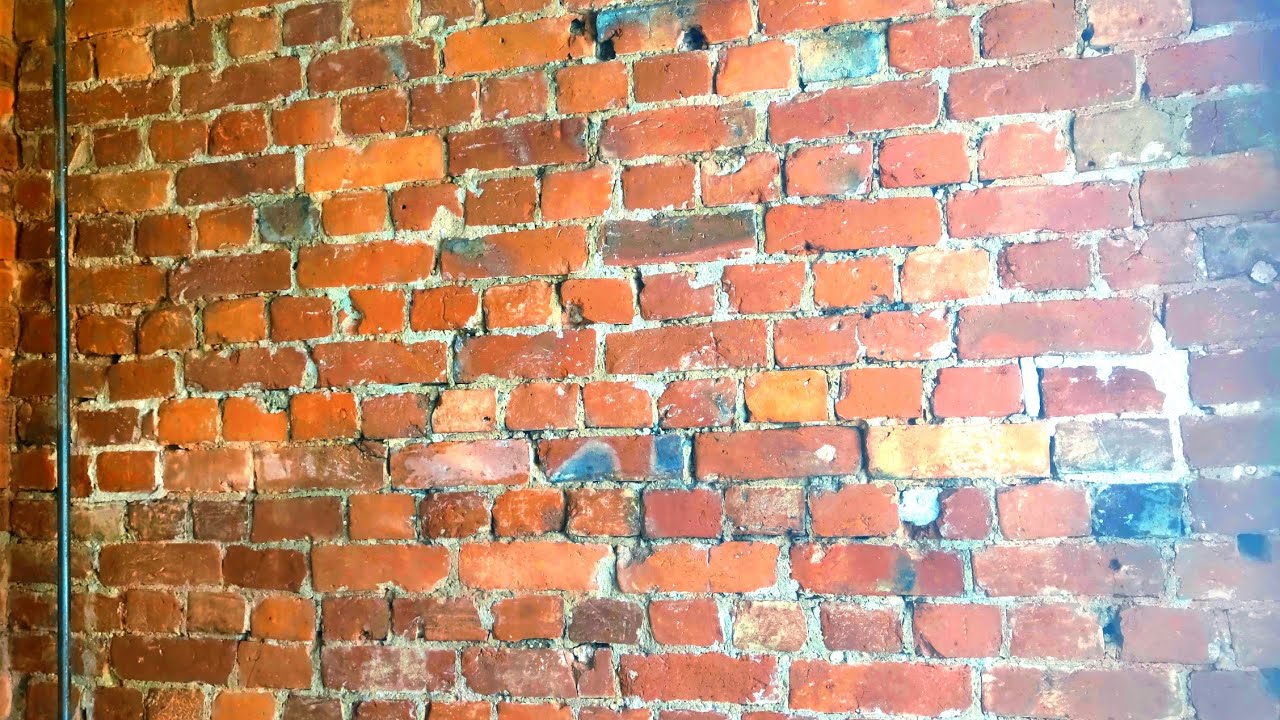 Зачистка кирпича без пескоструя, усиление балок.