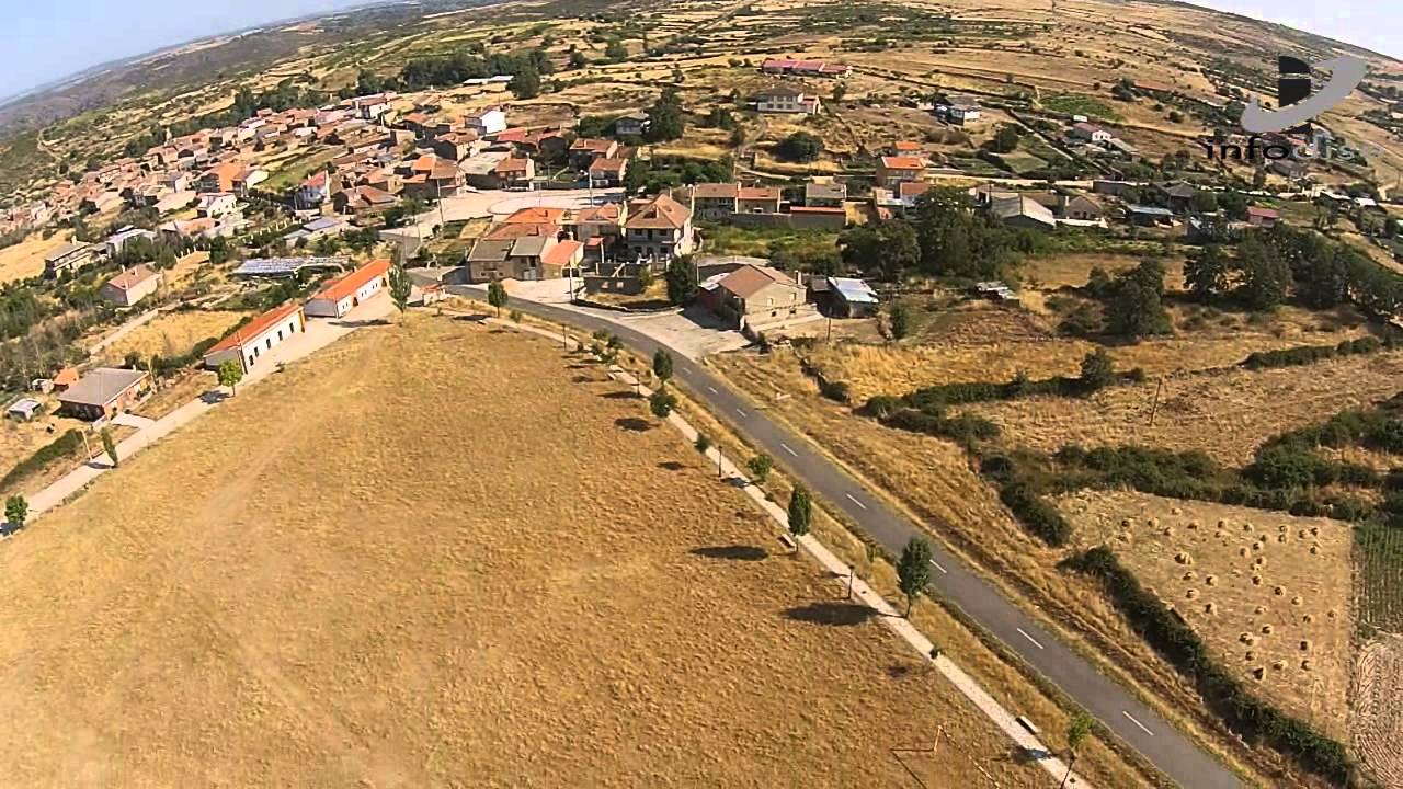Ricobayo de Alba desde el aire
