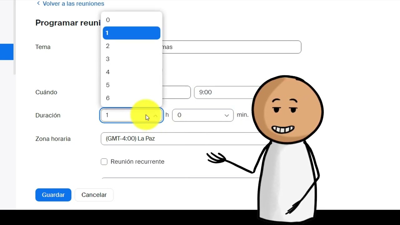 Cómo programar una reunión en Zoom