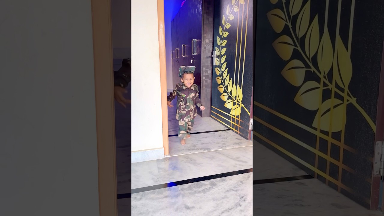 Riyanshi Babu became an army officer 👮 | 15 August Special Video | #15august #viralshorts #story