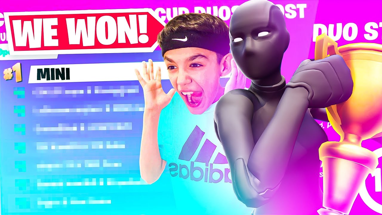 13 Year Old Places 1st In Pro Fortnite Scrims Tournament!