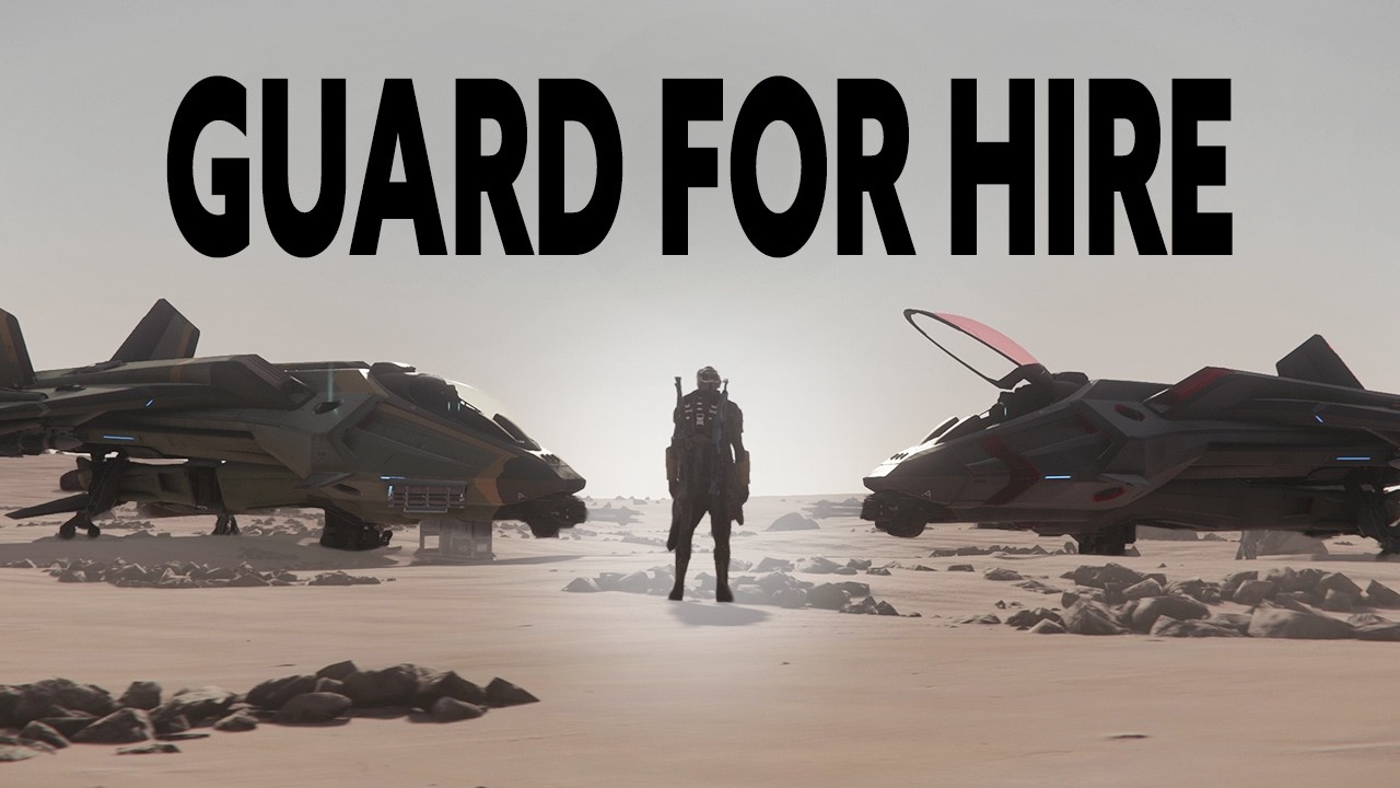 Star Citizen — нанят для защиты VIP-торговца оружием