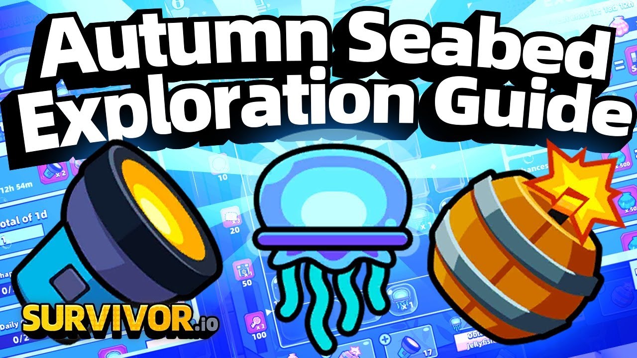 GET ALL REWARDS: S-GRADE GEAR, TECH PARTS, & HEROES | Autumn Seabed Exploration Event in Survivor.io