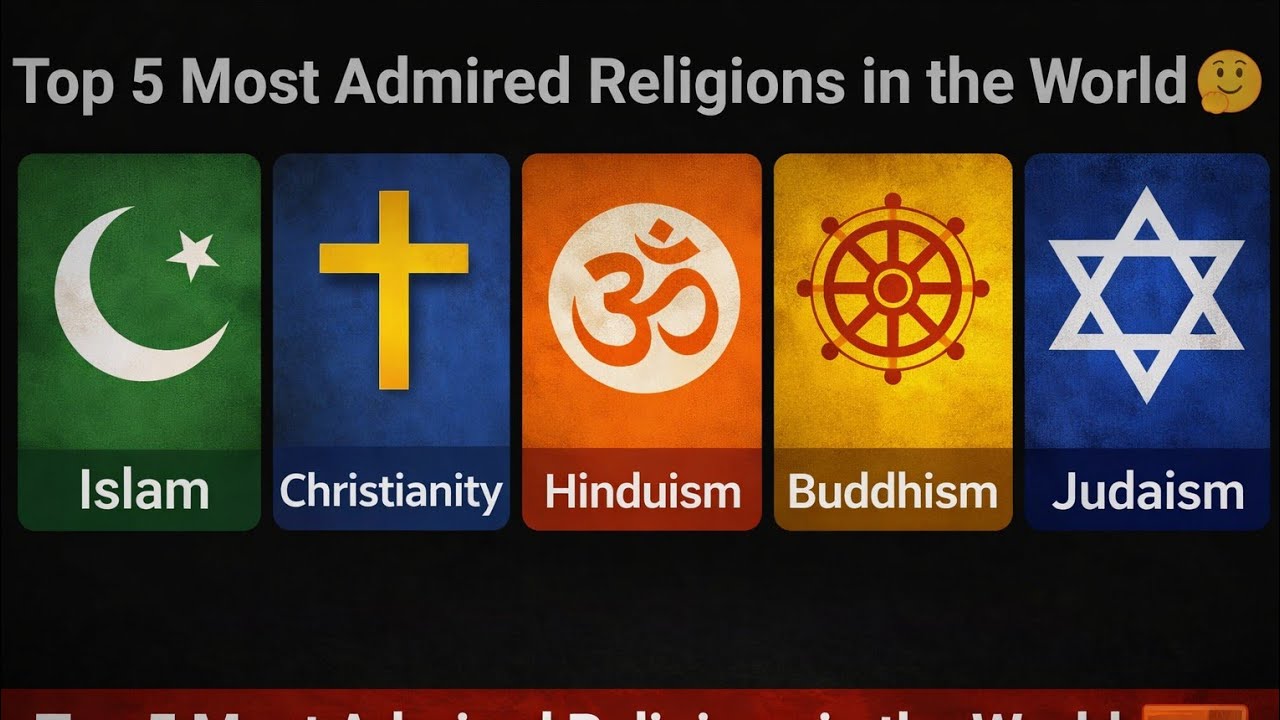 Top 10 Most Powerful Religions in the World 1🌍 Religion sirf belief nahi, global power bhi hoti hai!