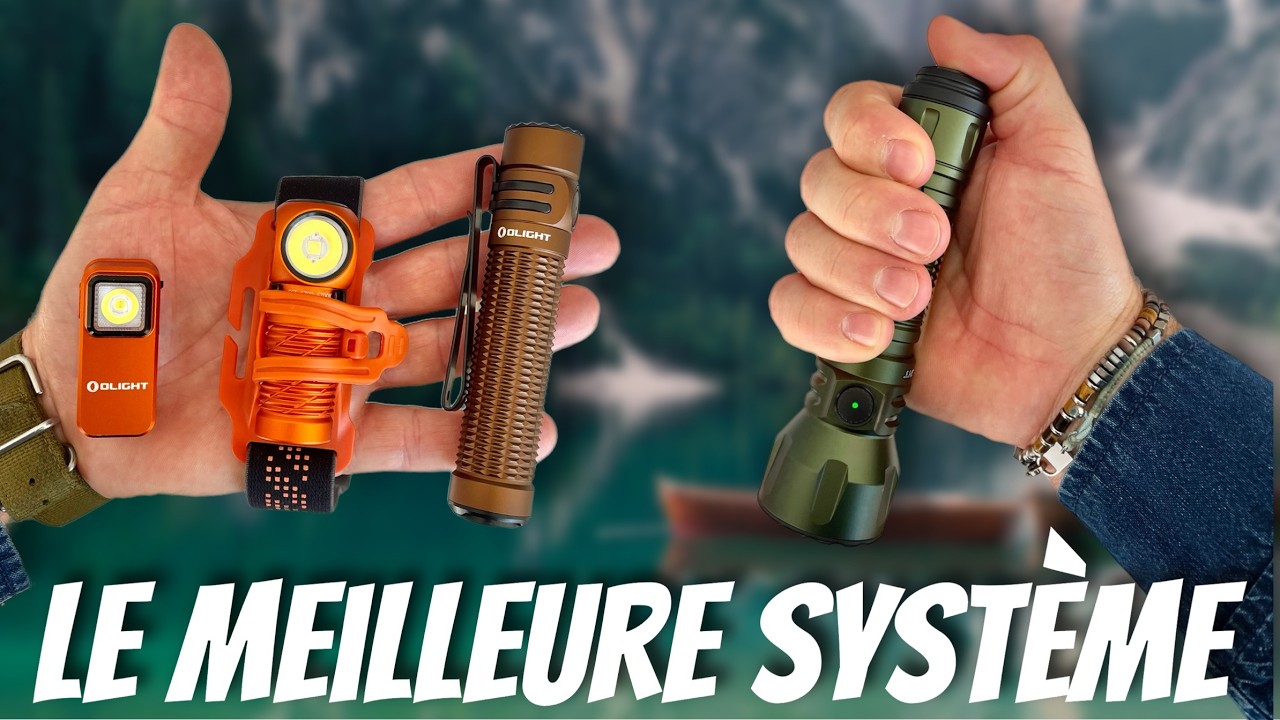 Les 4 Lampes EDC d’un Citoyen Prévoyant ( lampe tactique, défense, survie et back up  )