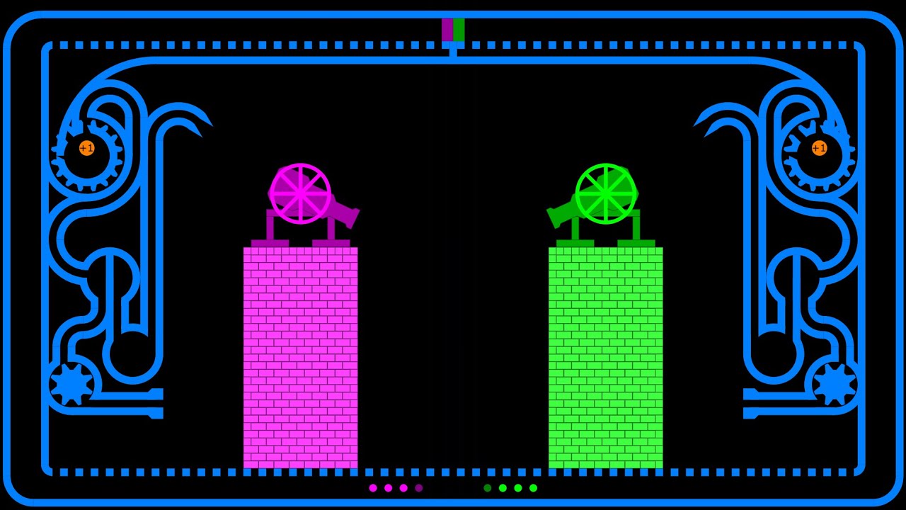 Castle Destruction 7 - Marble Race in Algodoo