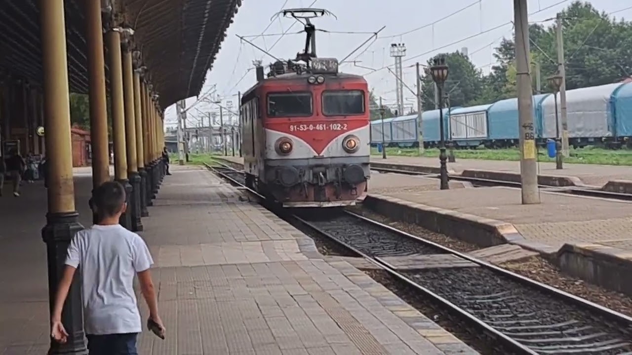 Activitate feroviara în stația Suceava