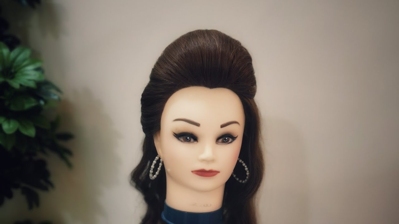 كيف أسوي البف بدون حشوة How to make puff without hair pad