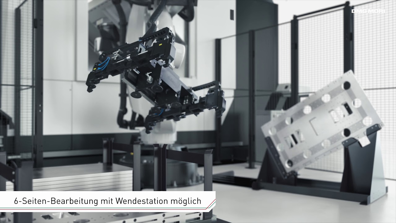 DMU 200 Gantry mit Roboter