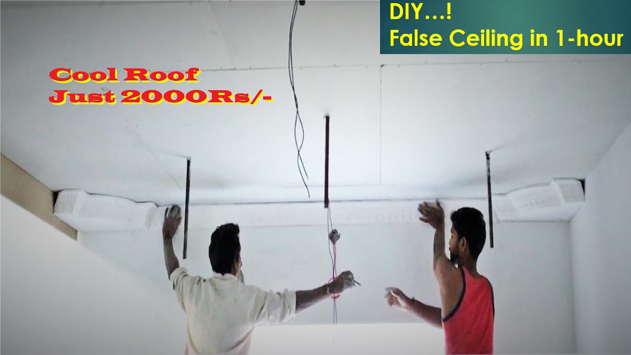 Super Fast & Dead Cheap & High Quality False Ceiling in 1-Hour